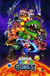 Super Mario Galaxy Movie Poster Super Mario Galaxy Movie Poster