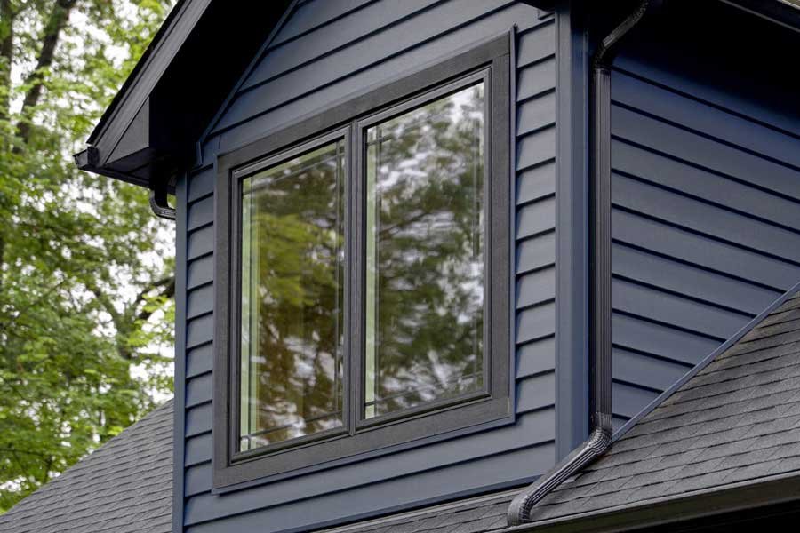 Second floor window